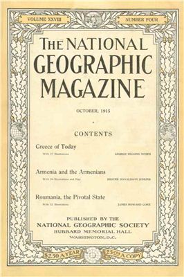 National Geographic Magazine 1915 №10