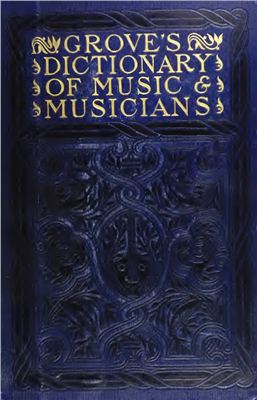 Grove's dictionary of music & musicians