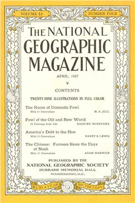 National Geographic Magazine 1927 №04