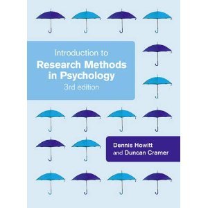 Howitt D., Cramer D. Introduction to research Methods in Psychology