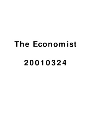 The Economist 2001.03 (March 24 - March 31)