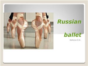 Russian ballet