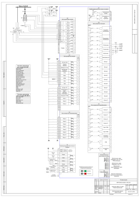 НПП Экра. Схема подключения терминала ЭКРА 217 0303