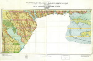 Геологическая карта Северо-западного Причерноморья. М 1:200000. Карта инженерно-геологических условий. L-36-XIII;XIV