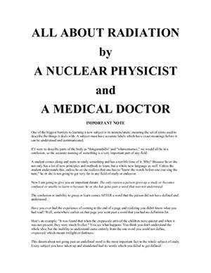Hubbard L. Ron Hubbard. All about radiation