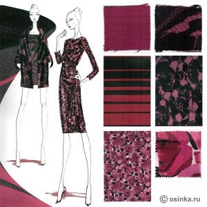 Эскизы одежды от Valentino 2010