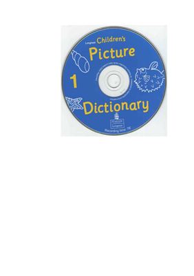 Prentice Hall Longman Children's Picture Dictionary Audio CD1