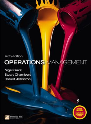Nigel S., Chambers S., Johnson R. Operations Management