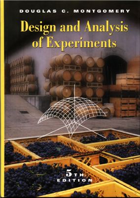 Douglas C. Montgomery. Design and Analysis of Experiment. 5-edition