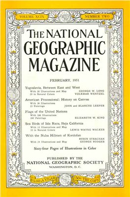 National Geographic Magazine 1951 №02