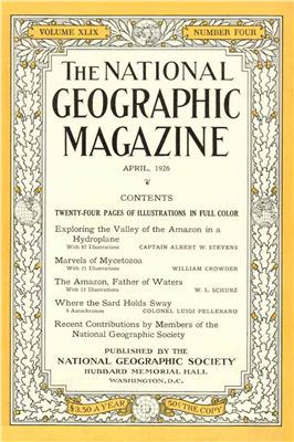 National Geographic Magazine 1926 №04