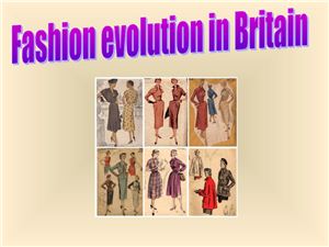 Fashion evolution in Britain