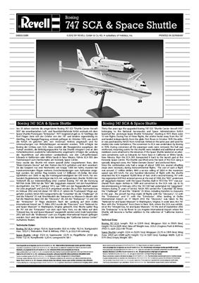 REVELL - Boeing 747 SCA & Space Shuttle 1/144