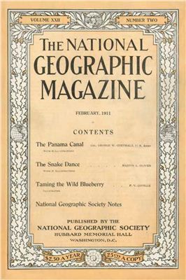 National Geographic Magazine 1911 №02