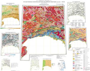 Государственная геологическая карта РФ масштаба 1: 1 000 000 (третье поколение) N-51 M-51 Сковородино