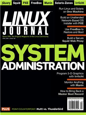 Linux Journal 2009 №180 апрель