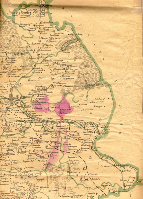 Старинные карты Тверской Губернии 1871 г. 5 Верст