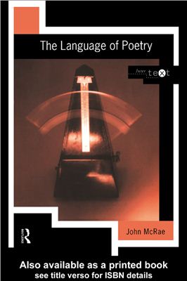 McRae John. The Language of Poetry