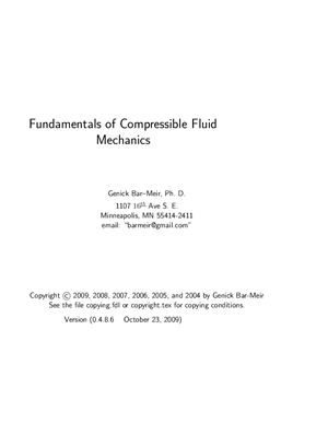 Bar-Meir G. Fundamentals of Compressible Fluid