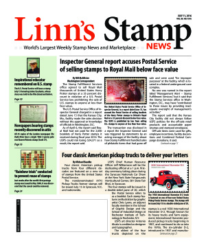 Linn's Stamp News 2016 Vol.89 №4576