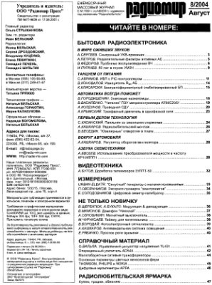 Радиомир 2004-08 (бывший Радиолюбитель)