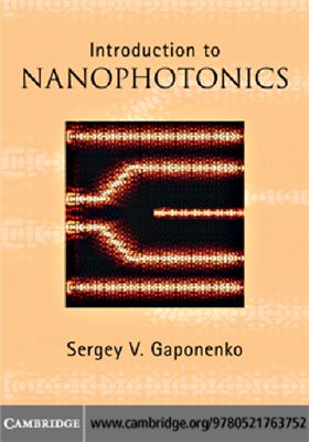 Gaponenko S.V. Introduction to Nanophotonics