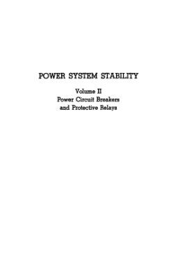 Kimbark E.W. Power System Stability. Volume II. Power Circuit Breakers and Protective Relays