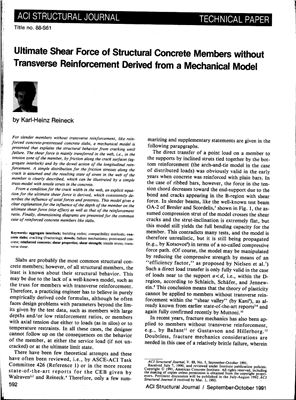 ACI Structural Journal 1991 №10
