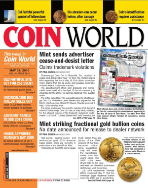 Coin World 2010.05.31