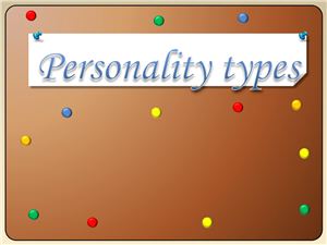 Personality types