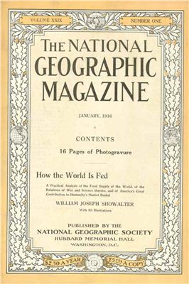 National Geographic Magazine 1916 №01