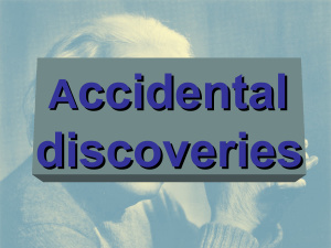 Accidental discoveries / Случайные открытия