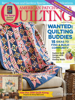 American Patchwork & Quilting 2016 April