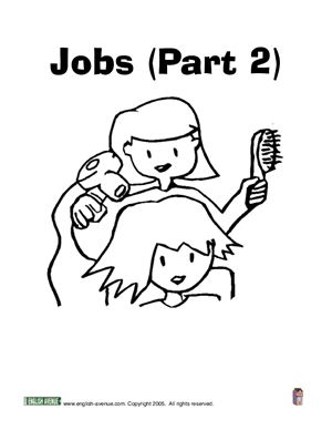 Словарь-картинка Jobs. Part 2