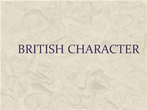 British character