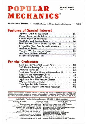 Popular Mechanics 1962 №04