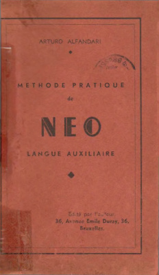 Alfandari A. Methode pratique de NEO langue auxiliare