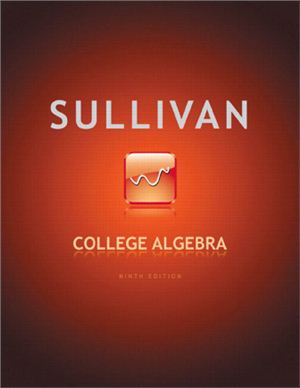 Sullivan M. College Algebra