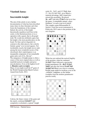 FIDE Trainers' Commission Chess Yearbook 2015