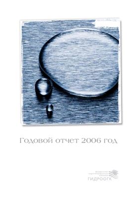 Годовой отчет ГидроОГК за 2006г