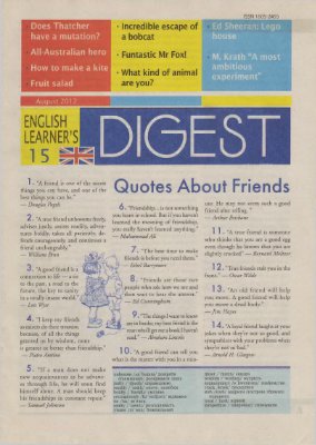 English Learner's Digest 2012 №15