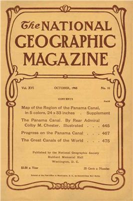 National Geographic Magazine 1905 №10