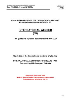 IAB-089r4-10 International Welder (IW) Guideline (Eng)