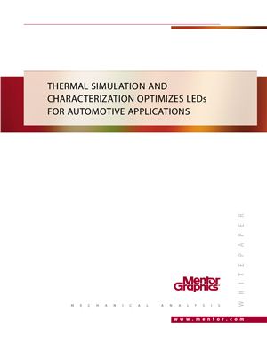 Thermal simulation and characterization optimizes LEDs for automotive applications
