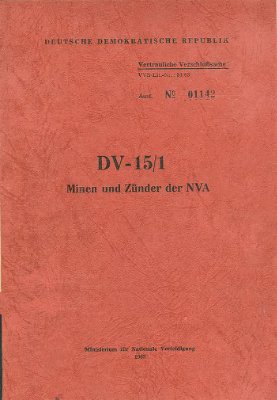Справочник. Minen und Zunder der NVA DDR