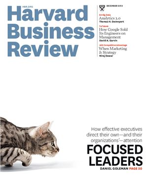 Harvard Business Review 2013 №12 December