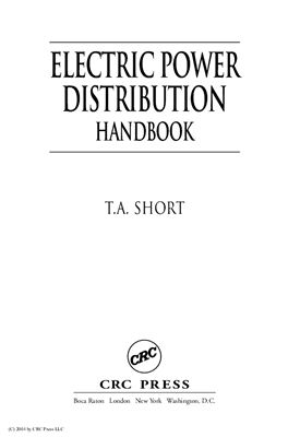 Short T.A. Electric Power Distribution Handbook