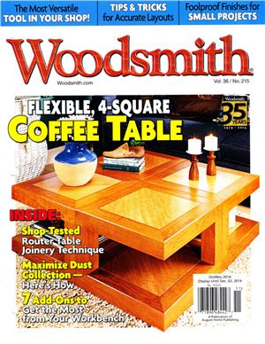 Woodsmith 2014 №215 Vol.36 Oktober-November