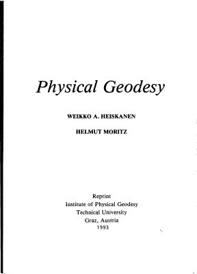 Heiskanen W., Moritz H. Physical Geodesy