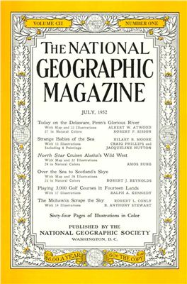 National Geographic Magazine 1952 №07